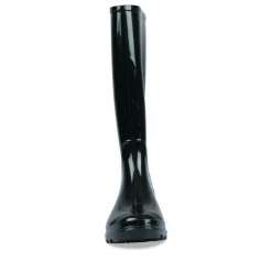 Bottes De Pluie NOIR Femme Motif Uni A Enfiler