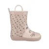 Bottes De Pluie ROSE Fille Motif Animal A Enfiler