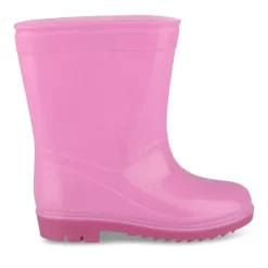 Bottes De Pluie ROSE Fille Motif Uni