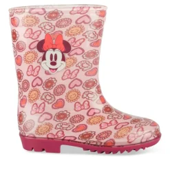 Bottes De Pluie ROSE Fille Motif Multicolore A Enfiler