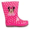 Bottes De Pluie ROSE Fille Motif A Pois A Enfiler