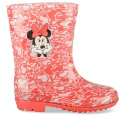 Bottes De Pluie ROSE Fille Motif A Pois A Enfiler