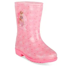 Bottes De Pluie ROSE Fille Motif Uni A Enfiler