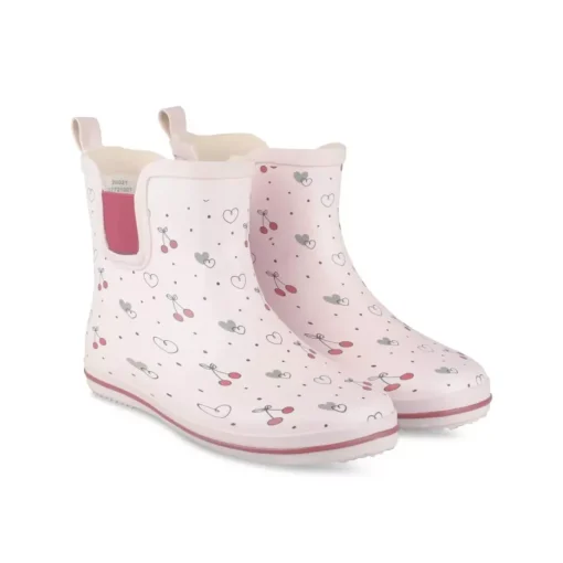 Bottes De Pluie ROSE Fille Motif Licorne A Enfiler