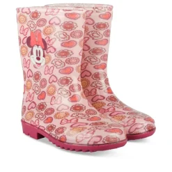 Bottes De Pluie ROSE Fille Motif Multicolore A Enfiler