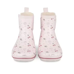 Bottes De Pluie ROSE Fille Motif Licorne A Enfiler