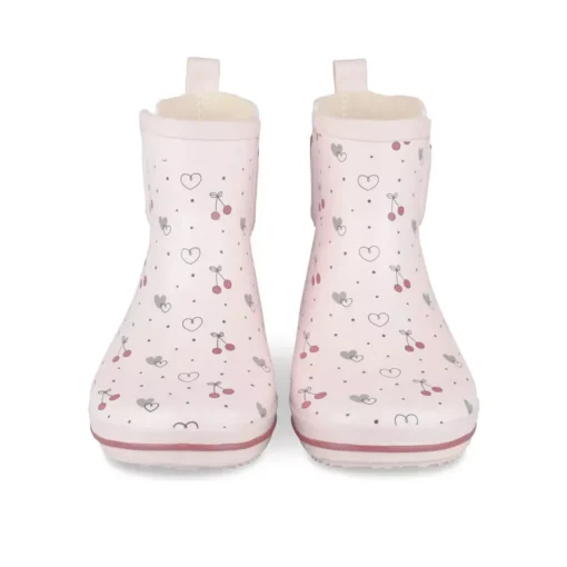 Bottes De Pluie ROSE Fille Motif Licorne A Enfiler