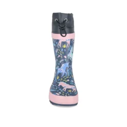 Bottes De Pluie ROSE Fille Motif Licorne A Enfiler
