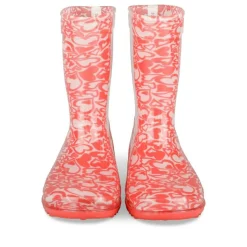 Bottes De Pluie ROSE Fille Motif A Pois A Enfiler