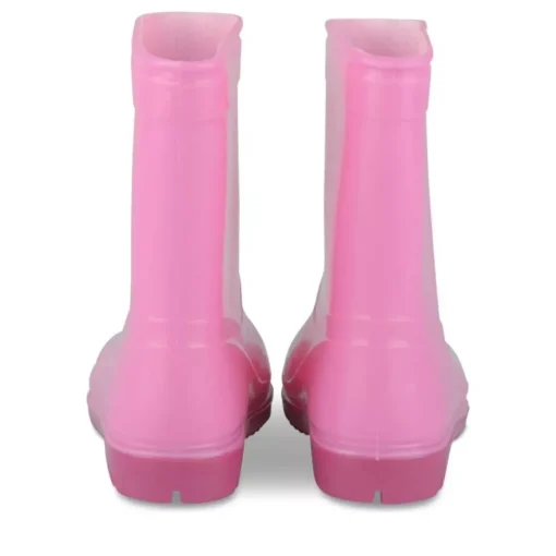 Bottes De Pluie ROSE Fille Motif Uni