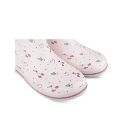Bottes De Pluie ROSE Fille Motif Licorne A Enfiler