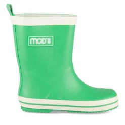 Bottes De Pluie VERT Garçon Motif Uni A Enfiler