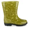 Bottes De Pluie VERT Garçon Motif Dinosaure A Enfiler