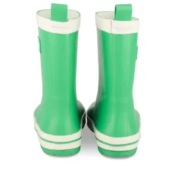 Bottes De Pluie VERT Garçon Motif Uni A Enfiler