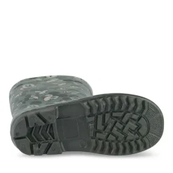 Bottes De Pluie VERT Garçon Motif Uni A Enfiler