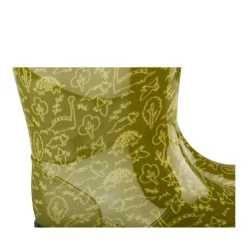 Bottes De Pluie VERT Garçon Motif Dinosaure A Enfiler