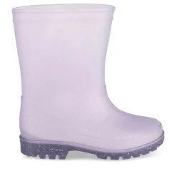 Bottes De Pluie VIOLET Fille Motif Uni A Enfiler
