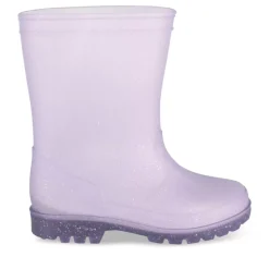 Bottes De Pluie VIOLET Fille Motif Uni A Enfiler