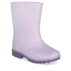 Bottes De Pluie VIOLET Fille Motif Uni A Enfiler