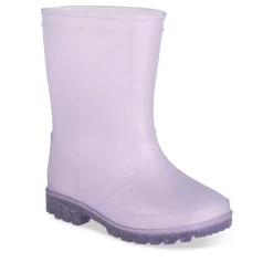 Bottes De Pluie VIOLET Fille Motif Uni A Enfiler
