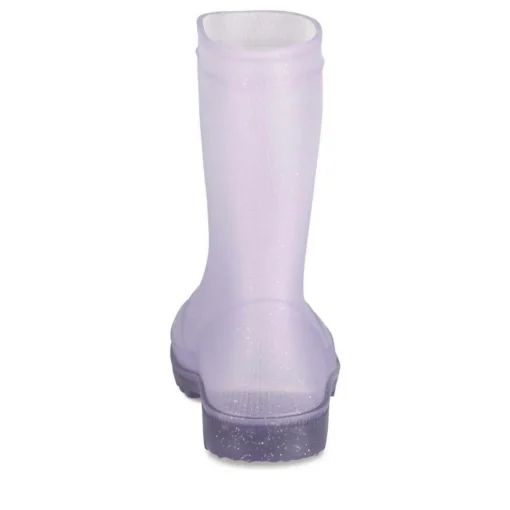 Bottes De Pluie VIOLET Fille Motif Uni A Enfiler