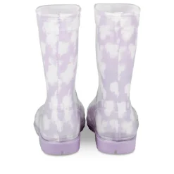 Bottes De Pluie VIOLET Fille Motif Multicolore A Enfiler