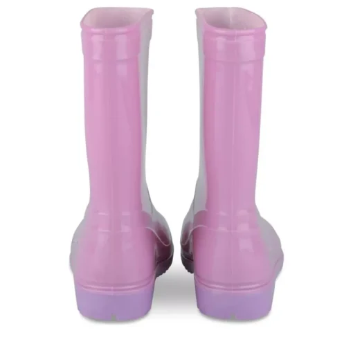 Bottes De Pluie VIOLET Fille Motif Uni