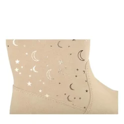 Bottes Fourré BEIGE Fille Motif Uni Fermeture éclair
