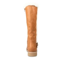 Bottes Fourré COGNAC Femme Fermeture éclair