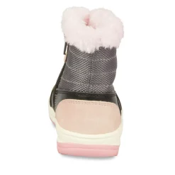 Bottes Fourré GRIS Fille Fermeture éclair
