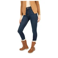 Bottes Fourré MARRON Femme Fermeture éclair