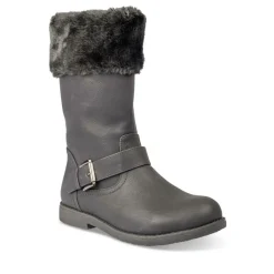 Bottes Fourré NOIR Femme Fermeture éclair