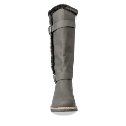 Bottes Fourré NOIR Femme Fermeture éclair