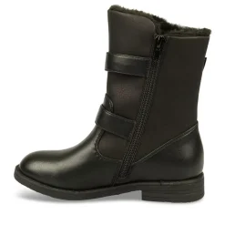 Bottes Fourré NOIR Fille Fermeture éclair