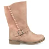 Bottes Fourré ROSE Fille Fermeture éclair