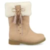 Bottes Fourré ROSE Fille Fermeture éclair
