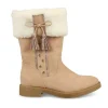 Bottes Fourré ROSE Fille Fermeture éclair