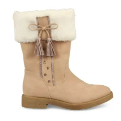 Bottes Fourré ROSE Fille Fermeture éclair