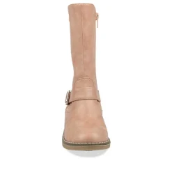 Bottes Fourré ROSE Fille Fermeture éclair