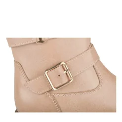 Bottes Fourré ROSE Fille Motif Fausse Fourrure Fermeture éclair