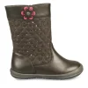 Bottes GRIS Fille Fermeture éclair
