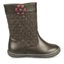 Bottes GRIS Fille Fermeture éclair