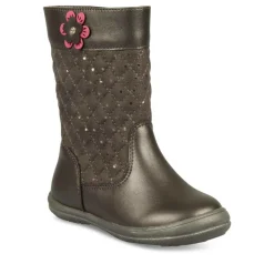 Bottes GRIS Fille Fermeture éclair