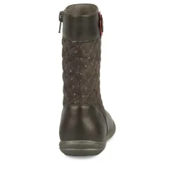Bottes GRIS Fille Fermeture éclair