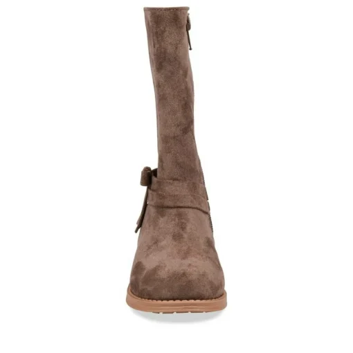 Bottes GRIS Fille Fermeture éclair