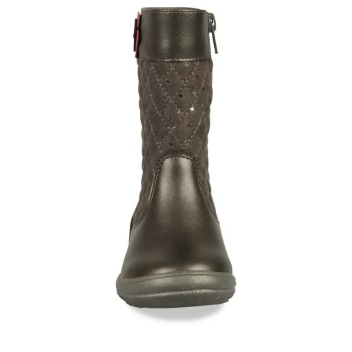 Bottes GRIS Fille Fermeture éclair