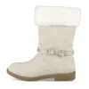 Bottes ICE Fille Motif Uni Fermeture éclair