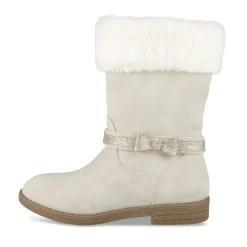 Bottes ICE Fille Motif Uni Fermeture éclair