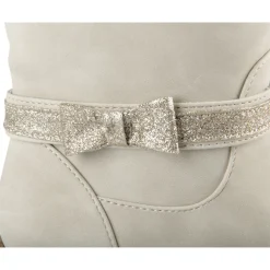 Bottes ICE Fille Motif Uni Fermeture éclair