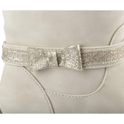 Bottes ICE Fille Motif Uni Fermeture éclair